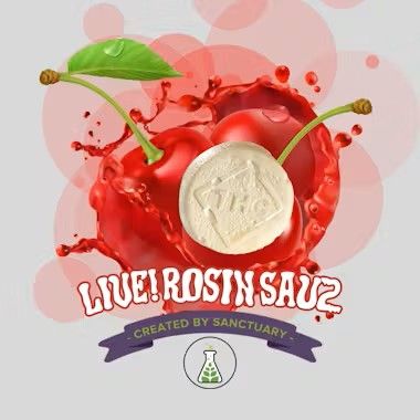 Cherry Chews l Live Rosin Sauz  100mg 10pk - 