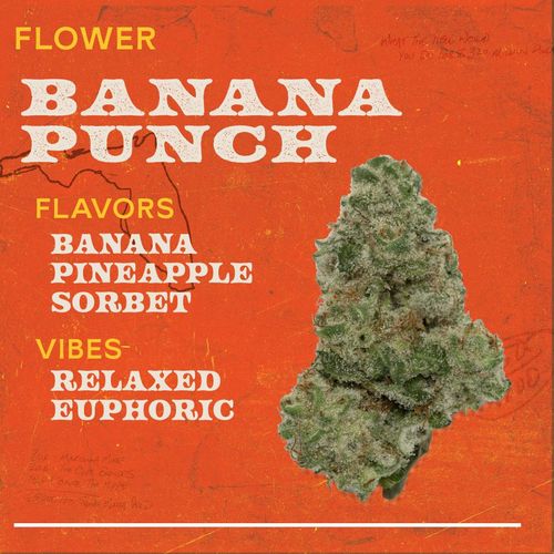 Banana Punch 3.5g Flower Hybrid - 
