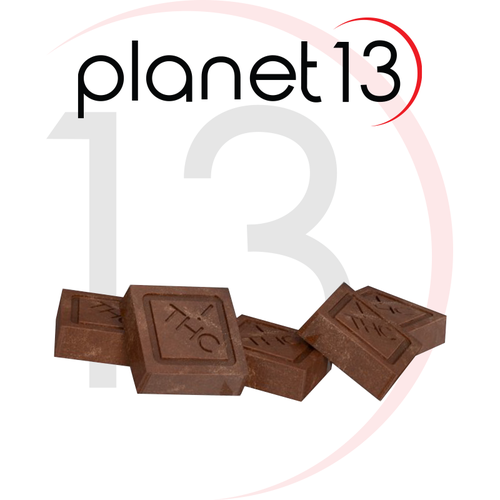 Mocha Milk Chocolate Squares 10pcs H - 