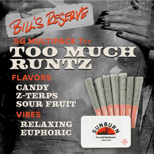 Bill's Reserve Too Much Runtz 7ct Pre Rolls - 