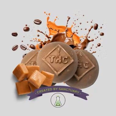 Java Caramel Milk Chocolate Bite  60mg 6pk - 