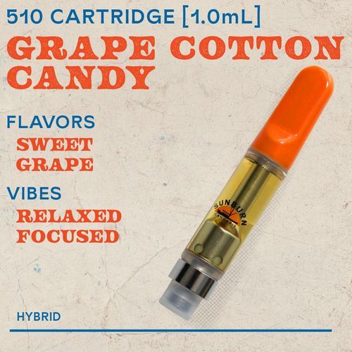 Grape Cotton Candy 1g Cartridge - 