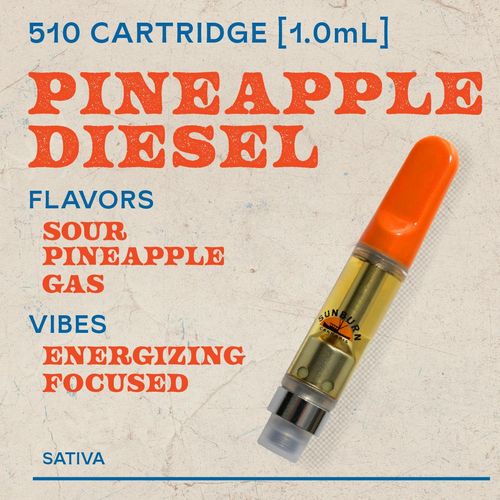 Pineapple Diesel 1g Cartridge - 