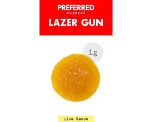 Live Resin Sauce 1G - Lazer Gun by Preferred Gardens - 1.000g Sauce