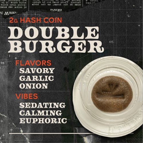 Double Burger 2g Hash Coin - 