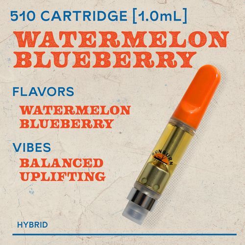 Watermelon Blueberry 1g Cartridge - 