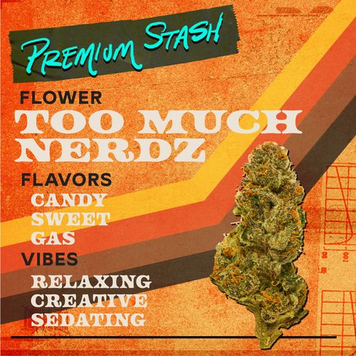 Too Much Nerdz 3.5g Flower Hybrid - 
