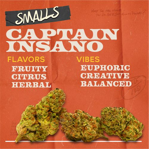 Captain Insano 7g Smalls Hybrid - 