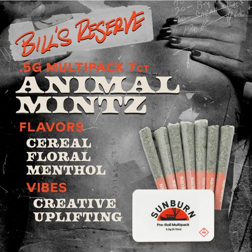 Bill's Reserve Animal Mintz 7ct Pre Rolls - 
